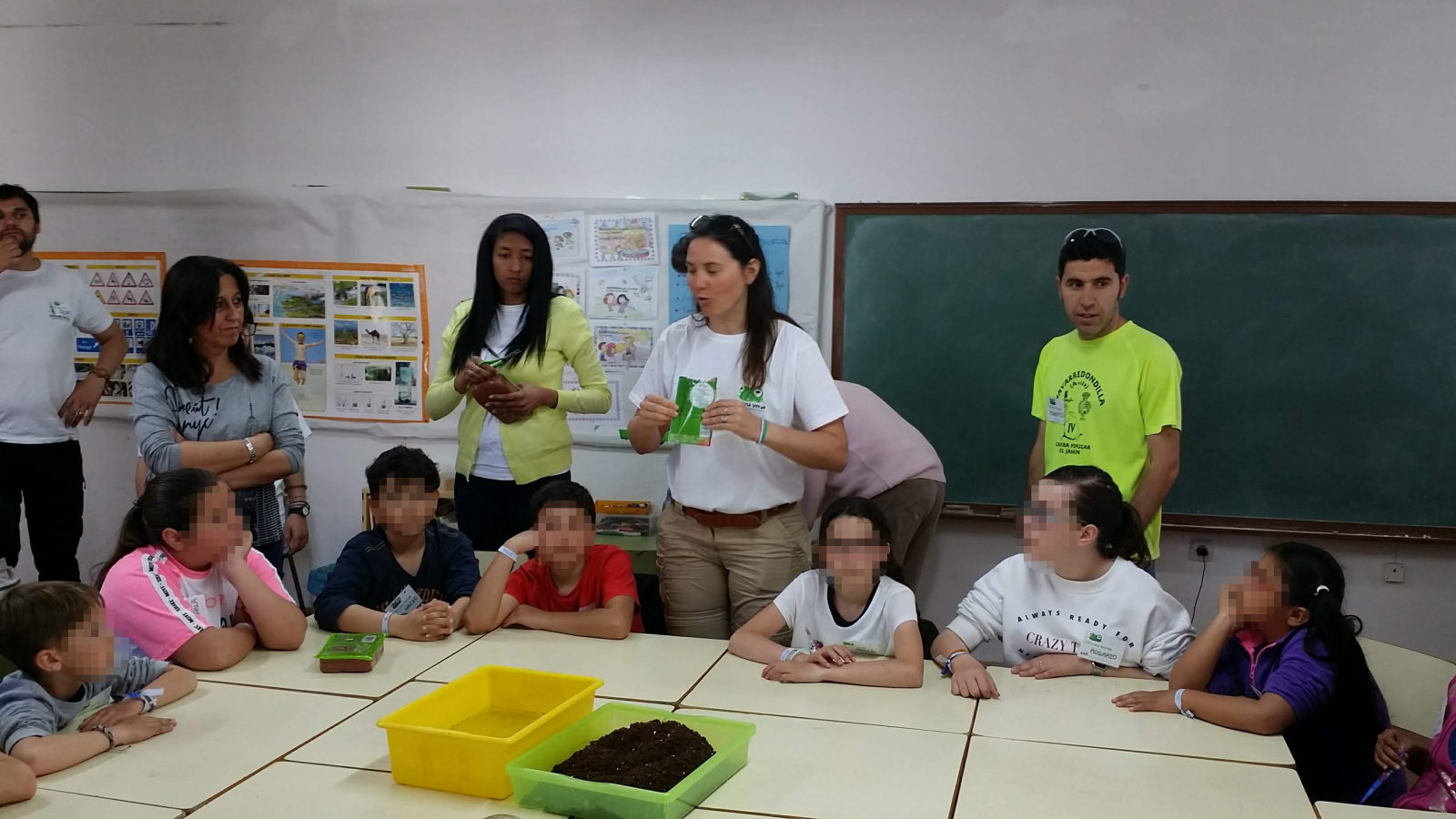 Jornada de Huertos escolares con la Oficina Verde (Universidad de Salamanca)