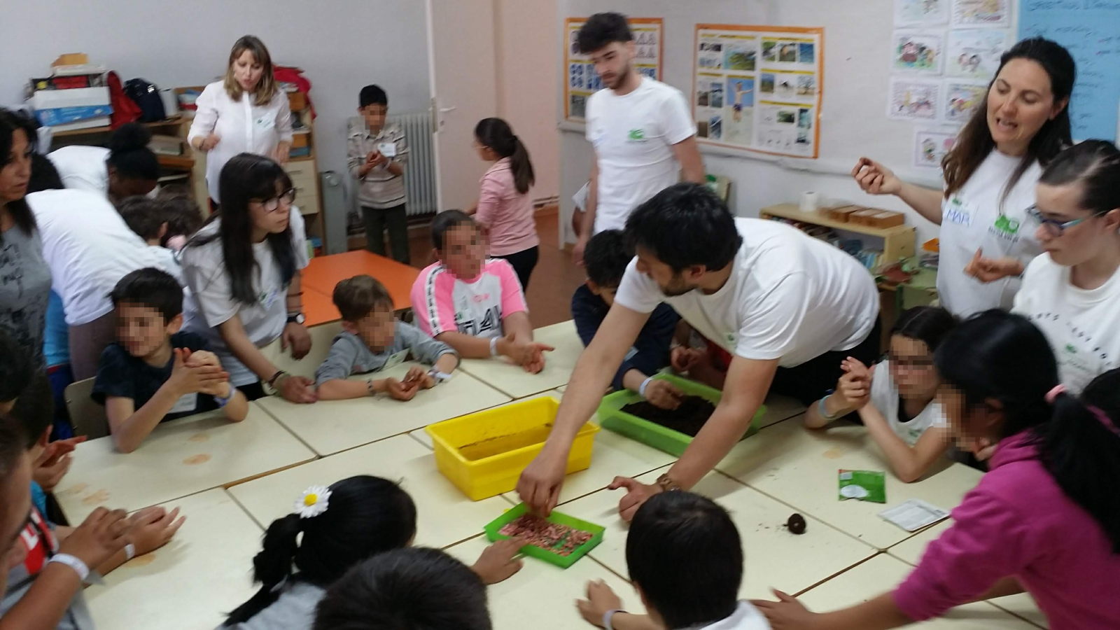 Jornada de Huertos escolares con la Oficina Verde (Universidad de Salamanca)